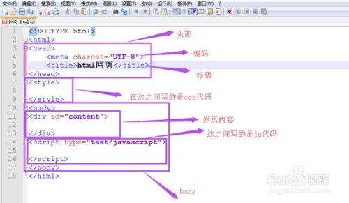 html网页制作教程