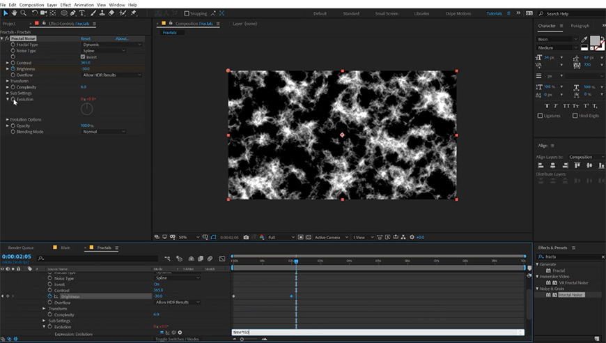 AE教程！流光溢彩的动态漩涡效果（含插件下载）