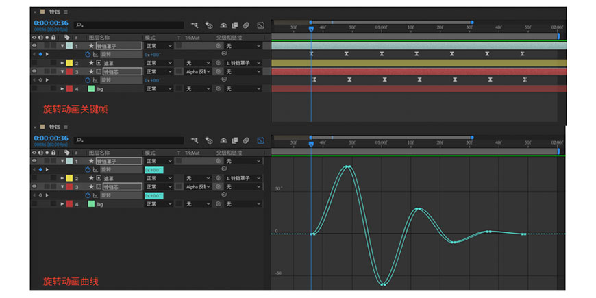 AE教程！教你用表达式制作可爱小铃铛