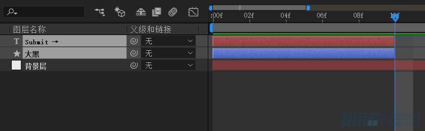 AE教程！手把手教你做UI按钮动效