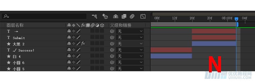 AE教程!手把手教你做UI按钮动效