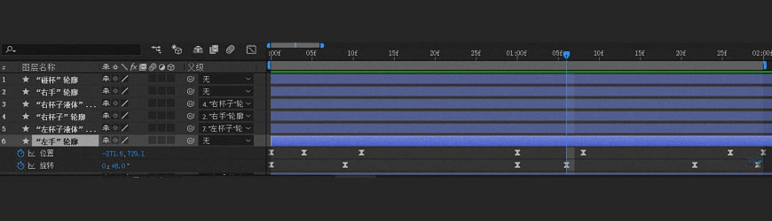 AI+AE教程！教你制作Airbnb宣传片里的干杯动效