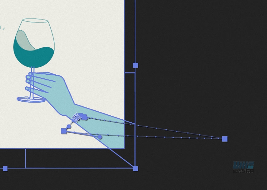 AI+AE教程！教你制作Airbnb宣传片里的干杯动效