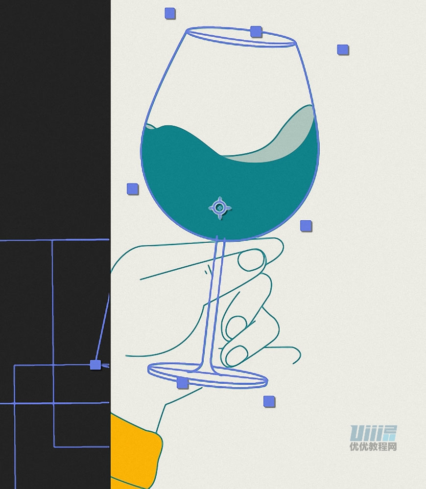 AI+AE教程！教你制作Airbnb宣传片里的干杯动效