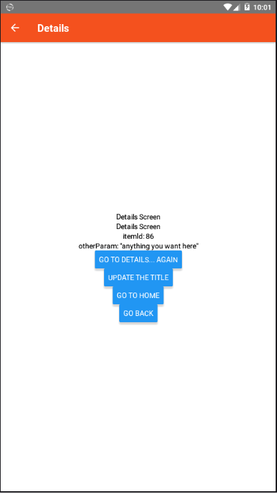 react-native从入门到精通搭建app（六） 一一 头部标题栏设置