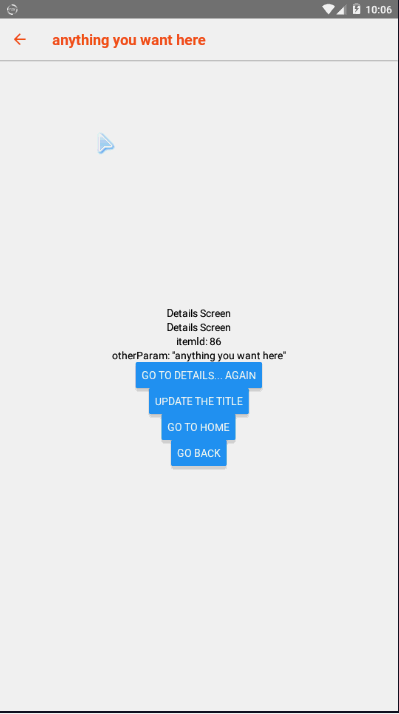 react-native从入门到精通搭建app（六） 一一 头部标题栏设置